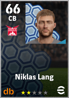 Niklas Lang eFootball player card