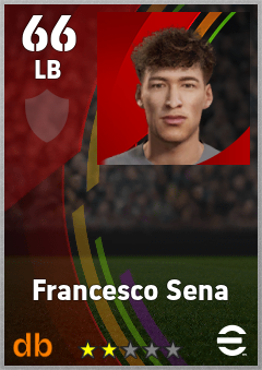Francesco Sena — LB, OVR 66, MAX 66