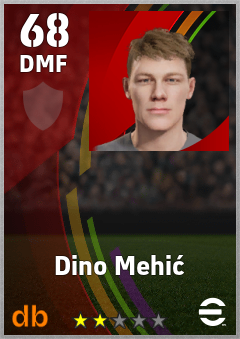 Dino Mehić eFootball player card