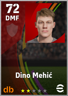 Dino Mehić eFootball player card