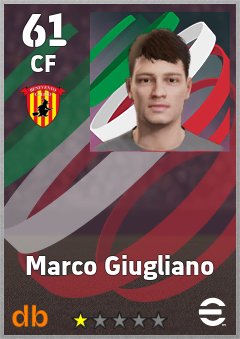 Marco Giugliano — CF, OVR 61, MAX 61