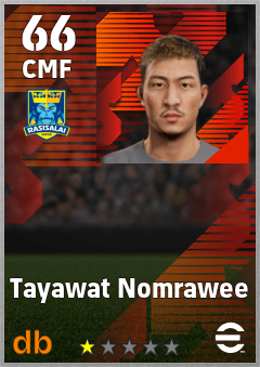 Tayawat Nomrawee eFootball player card