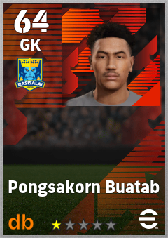 Pongsakorn Buatab eFootball player card