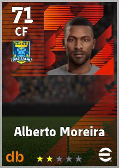 Alberto Moreira — CF, OVR 71, MAX 71