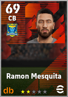 Ramon Mesquita — CB, OVR 69, MAX 69
