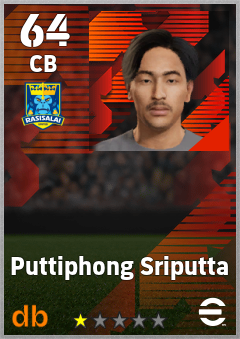 Puttiphong Sriputta eFootball player card
