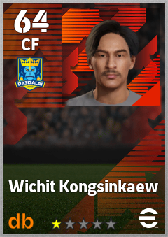Wichit Kongsinkaew eFootball player card