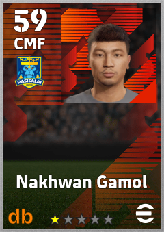 Nakhwan Gamol eFootball player card