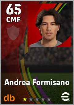 Andrea Formisano eFootball player card