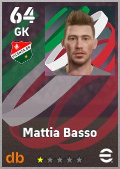 Mattia Basso eFootball player card