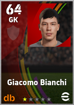 Giacomo Bianchi eFootball player card