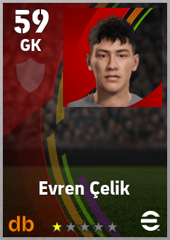 Evren Çelik eFootball player card