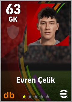 Evren Çelik eFootball player card