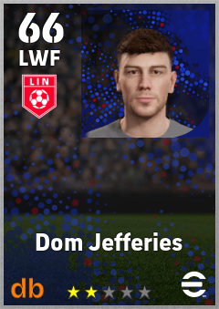 Dom Jefferies eFootball player card