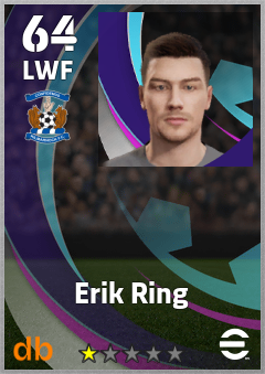 Erik Ring — LWF, OVR 64, MAX 64