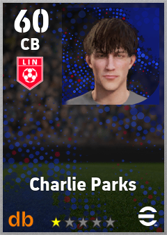 Charlie Parks — CB, OVR 60, MAX 60