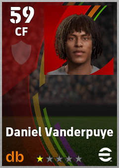 Daniel Vanderpuye eFootball player card