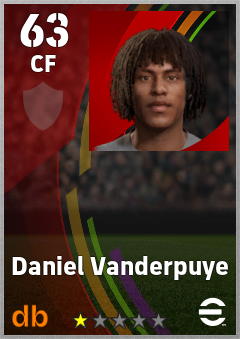 Daniel Vanderpuye eFootball player card