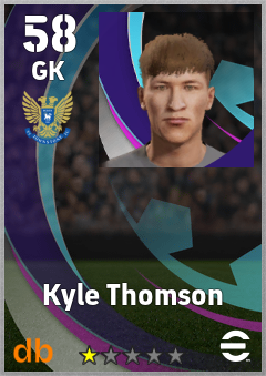 Kyle Thomson eFootball player card
