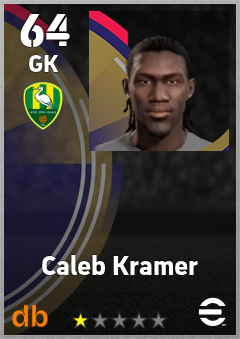 Caleb Kramer eFootball player card