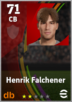 Henrik Falchener eFootball player card