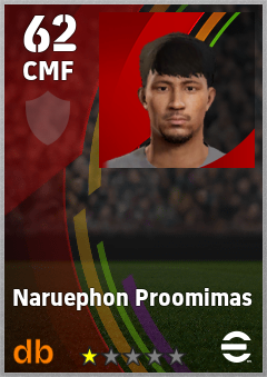 Naruephon Proomimas eFootball player card