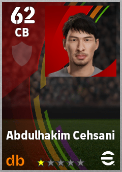 Abdulhakim Cehsani eFootball player card