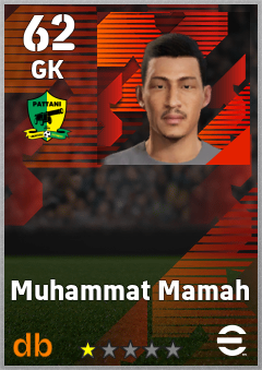 Muhammat Mamah eFootball player card