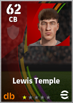 Lewis Temple eFootball player card