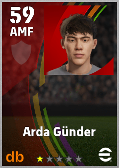 Arda Günder eFootball player card