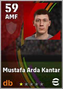 Mustafa Arda Kantar — AMF, OVR 59, MAX 59