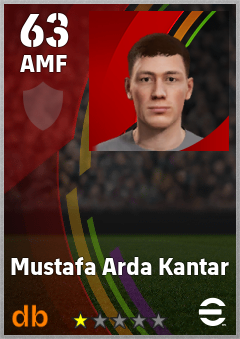 Mustafa Arda Kantar eFootball player card