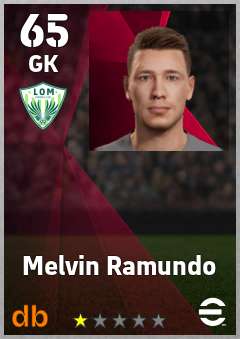 Melvin Ramundo eFootball player card