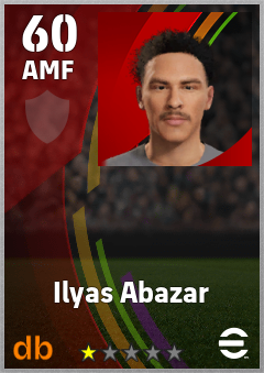 Ilyas Abazar — AMF, OVR 60, MAX 60