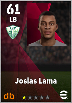 Josias Lama — LB, OVR 61, MAX 61