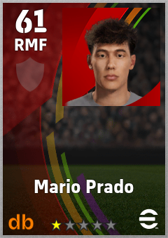 Mario Prado — RMF, OVR 61, MAX 61