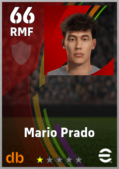 Mario Prado — RMF, OVR 66, MAX 66