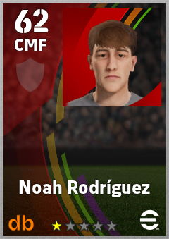 Noah Rodríguez eFootball player card