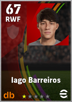 Iago Barreiros eFootball player card