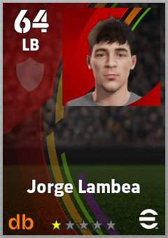 Jorge Lambea eFootball player card