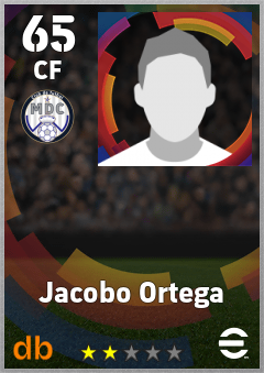 Jacobo Ortega — CF, OVR 65, MAX 65