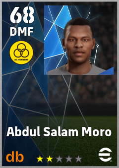 Abdul Salam Moro eFootball player card