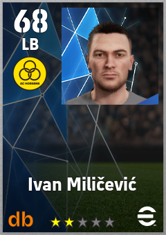 Ivan Miličević eFootball player card