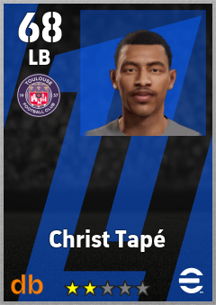 Christ Tapé eFootball player card