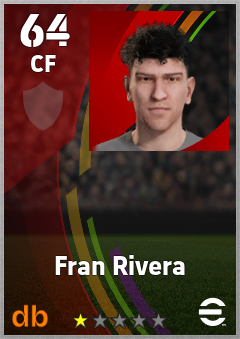 Fran Rivera eFootball player card