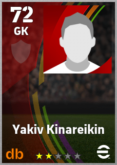 Yakiv Kinareikin — GK, OVR 72, MAX 72