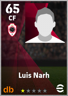 Luis Narh — CF, OVR 65, MAX 65