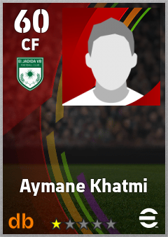 Aymane Khatmi eFootball player card