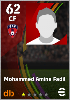 Mohammed Amine Fadil eFootball player card
