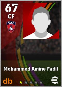 Mohammed Amine Fadil eFootball player card